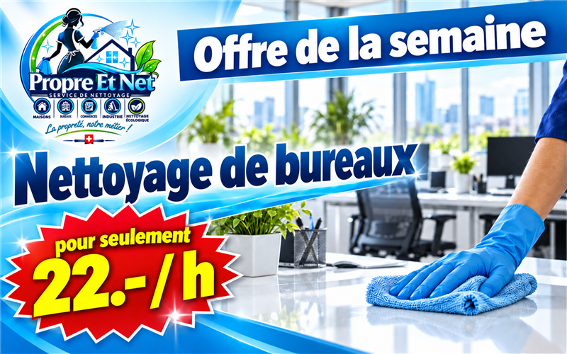 Nettoyage de bureaux